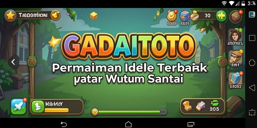 Tampilan gameplay menawan dari GADAITOTO yang mudah dimainkan.
