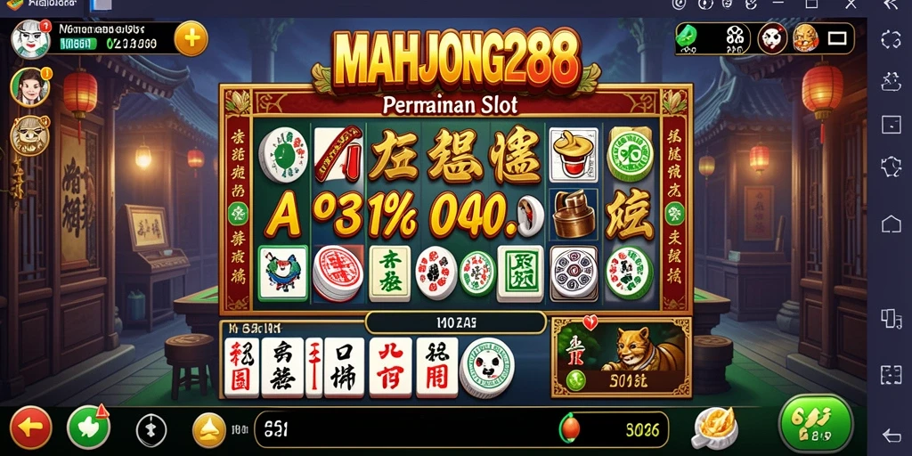 Tampilan menarik dari gameplay MAHJONG288 yang menakjubkan.