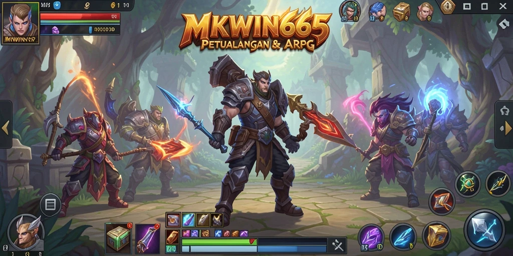 Penggambaran gameplay yang mendebarkan di dunia ARPG.