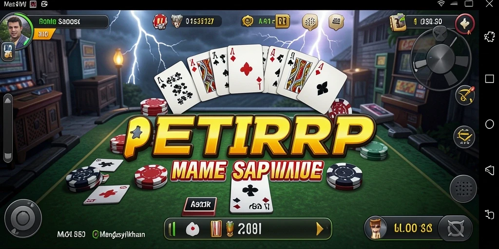 Screenshot gameplay PETIRRP yang seru dan penuh strategi.