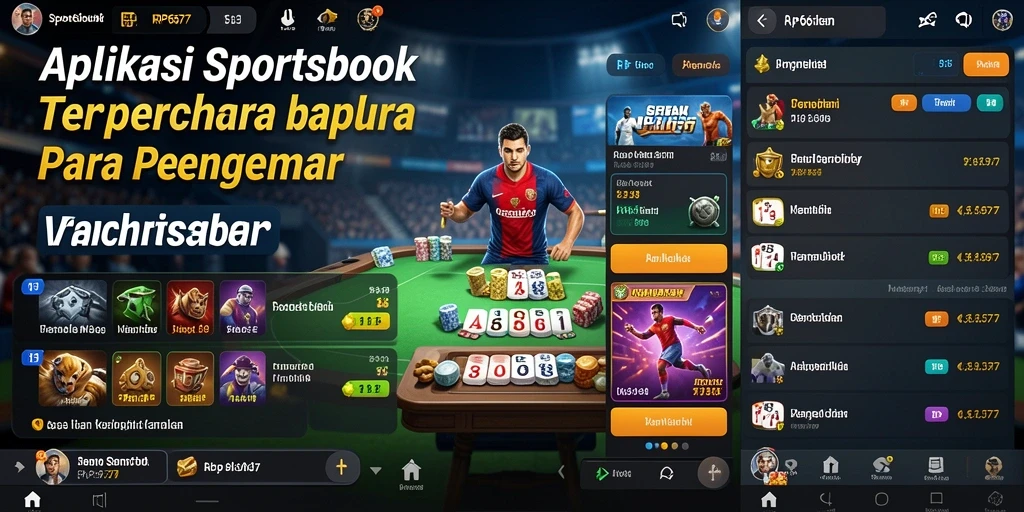 Tampilan gameplay taruhan olahraga di RP6677 yang menarik.