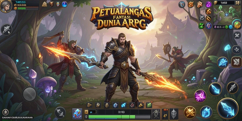 Tampilan gameplay TAR555 yang seru dan penuh aksi.